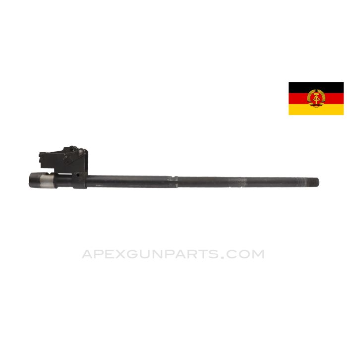 East German AK-47 Barrel, 16", w/ Stripped Rear Sight Block, Chrome Lined, Cold Hammer Forged, 7.62x39 *Good* 