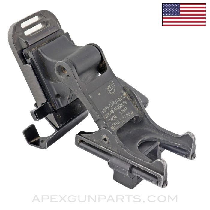 Night Vision Helmet Adapter, "Rhino Mount", w/ Helmet Bracket *Very Good*