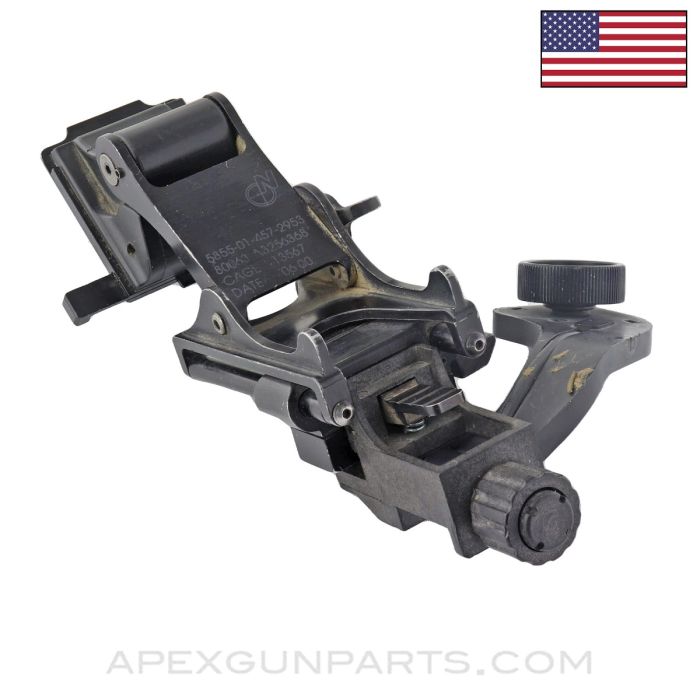 Night Vision Helmet Adapter, "Rhino Mount", w/ J-Arm, Painted *Good*