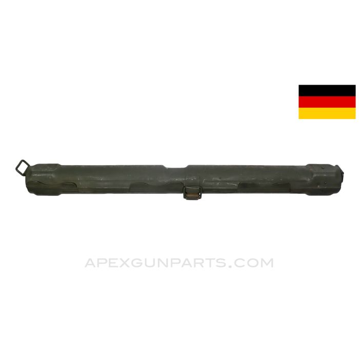 German MG42 / M53 Barrel Carrier, Green Painted, Waffen Marked, *Good* 