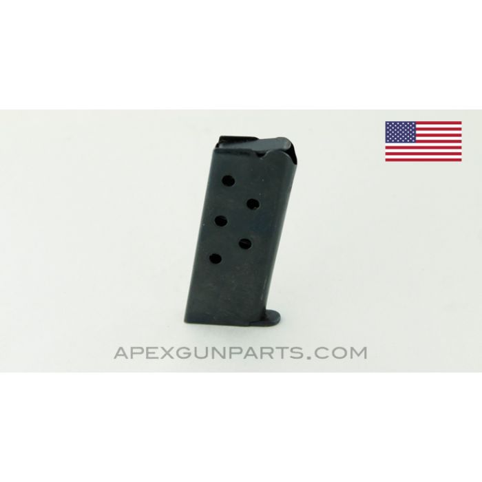 Colt 1908 VP (Vest Pocket) Pistol Magazine, 6rd, Aftermarket, .25 ACP *Good*
