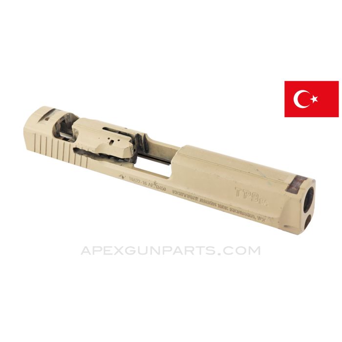 Canik TP9 SA Pistol Slide, Stripped, Desert Tan, 9x19 *Very Good*