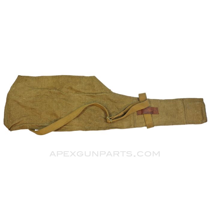DPM Rifle Pouch, 40", Canvas, Tan, *Good* 