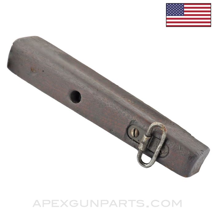 Thompson Front Sling Swivel w/Screws,  Attached to Broken Foregrip *Good*