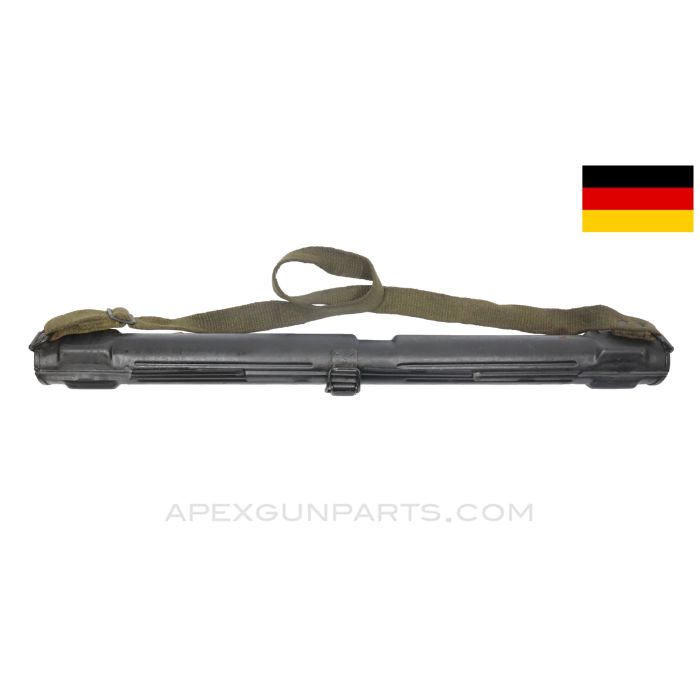 German WWII MG-34 Barrel Carrier (Laufschutzer 43), Steel, Black Painted *Very Good* 