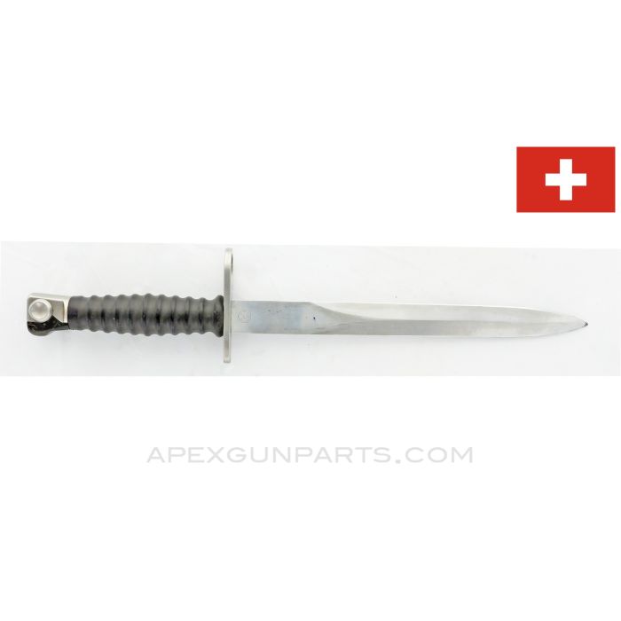 Swiss SIG Stgw57 Bayonet No Scabbard or Frog *Excellent* 