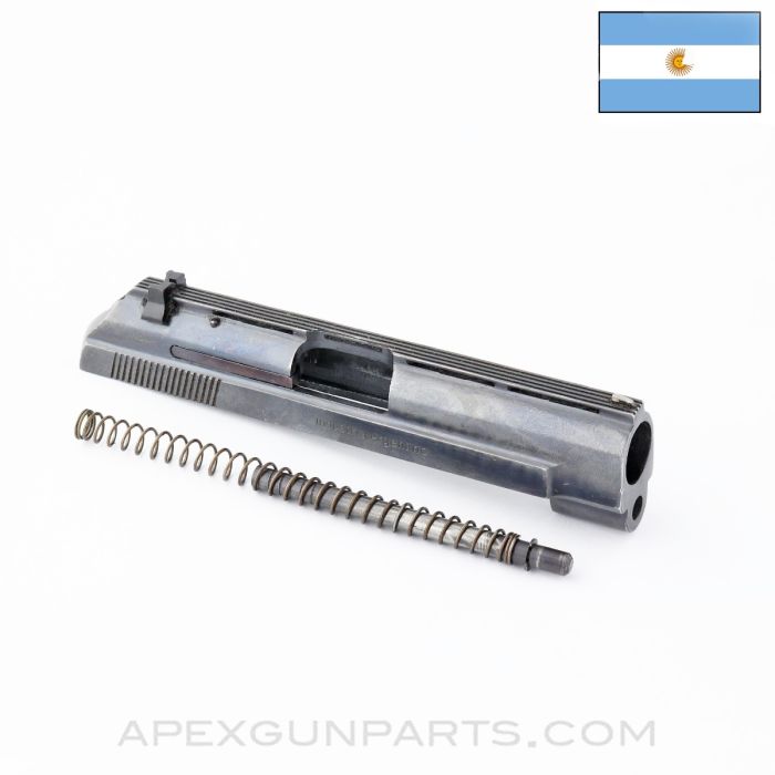 Argentine BERSA 64 Slide, 5.5", w/ Guide Rod and Spring, .22LR *Good*
