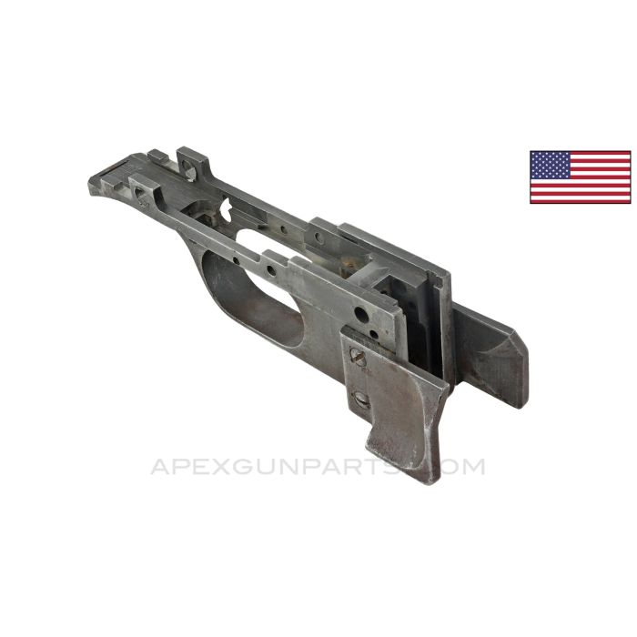 1918 BAR Trigger Housing, Early Model with Magazine Guides, Stripped, Semi Auto, .30-06 *Good*  