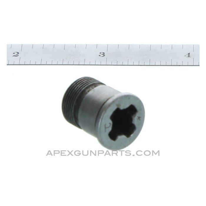 M1 Garand Gas Cylinder Locking Screw, Type 3, 6 point Star Marked, *Very Good*