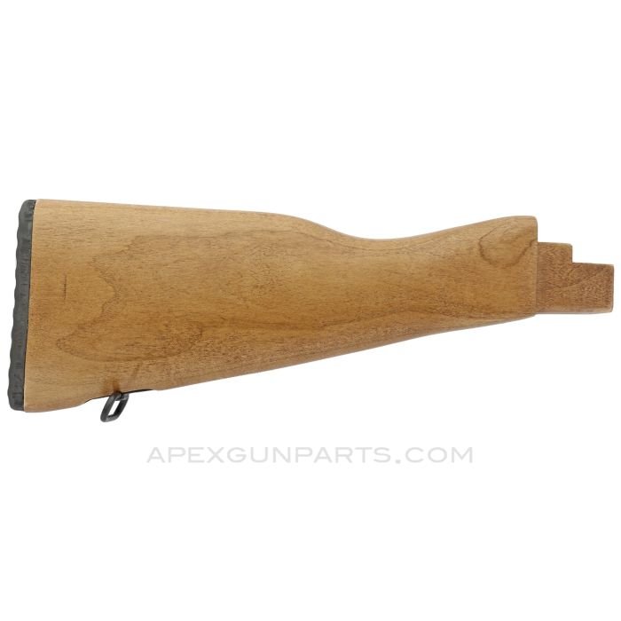 AK-47 / AK-74 Hardwood Buttstock with Hardware, New US Made *NOS*