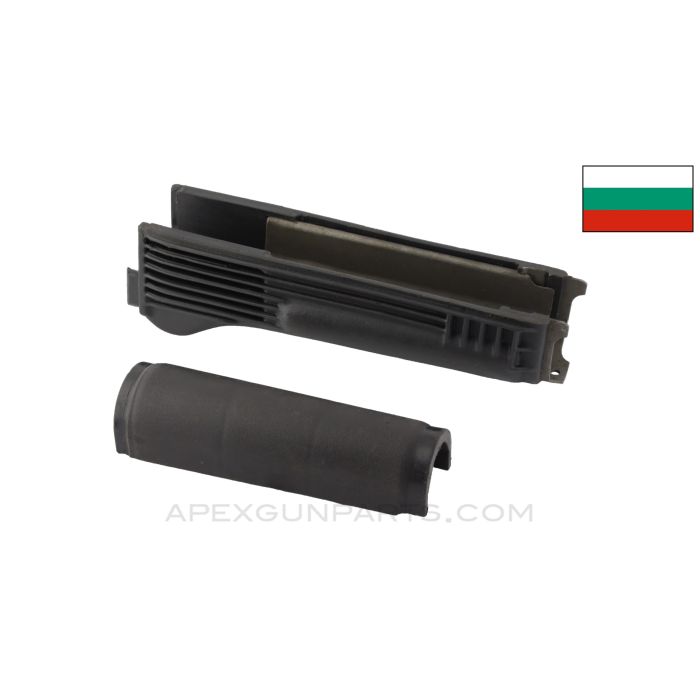 Bulgarian AK-74 Handguard Set, Polymer, Black *Very Good*