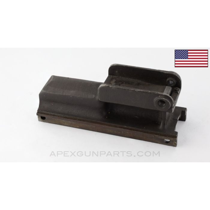 Browning M37 Top Plate w/Rear Sight Base & Rear Sight Spring *Good* 