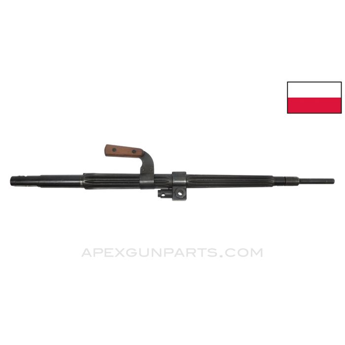 Goryunov SGMT Demilled Barrel, 28", w/ Carry Handle & Gas Regulator, Drilled, 7.62X54r, *As-Is*