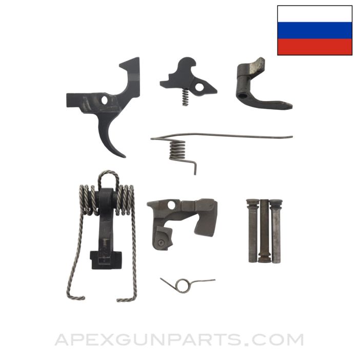 Russian AKM Single Hook Trigger Group, Milled, Full Auto *Very Good* 