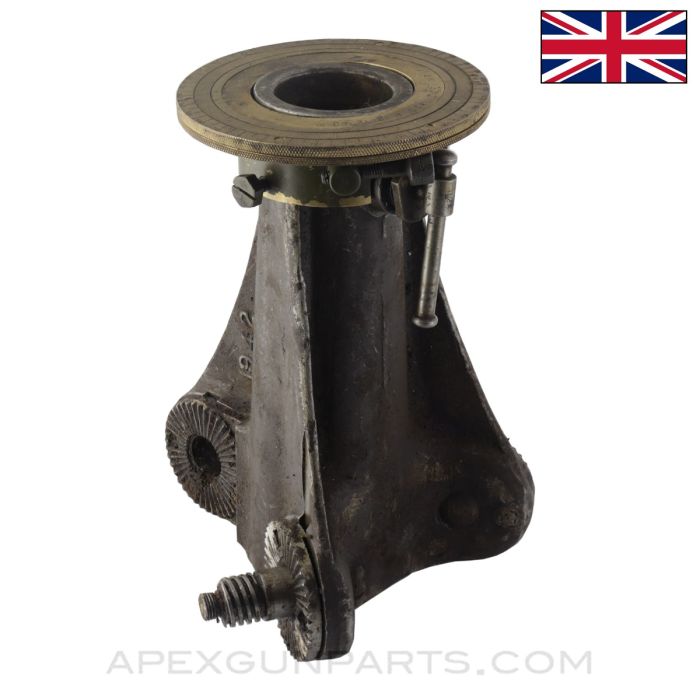 Vickers MG Tripod Socket Base with Directional Dial Plate, Steel *Good*
