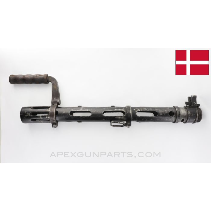 Madsen LMG Short Barrel Shroud Assembly, w/ Carry Handle, Early *Good*