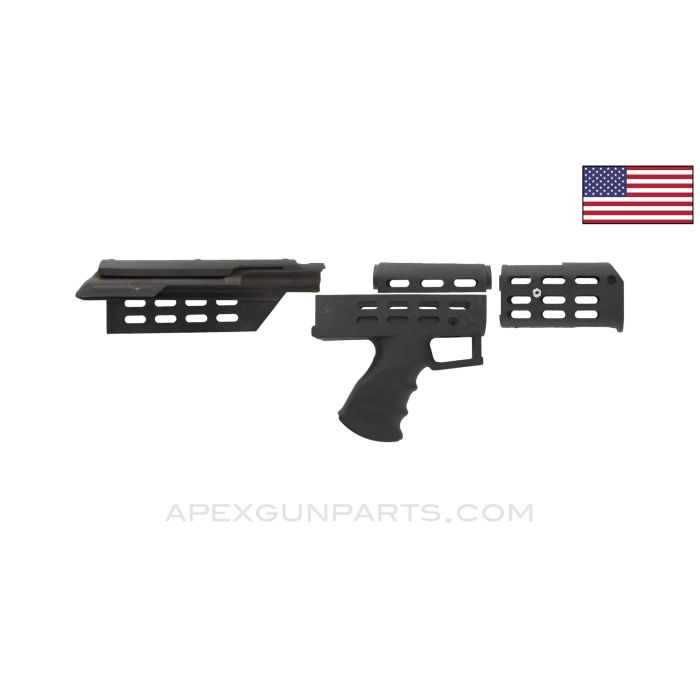 Century Arms 1975 AK Bullpup Furniture Set, Stripped, w/ Top Cover & No Buttstock, *Very Good*