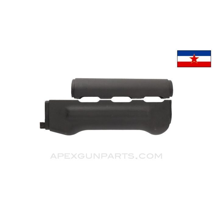 Yugoslavian M70 / M76 / M77 Handguard Set, Polymer, Black *Very Good*