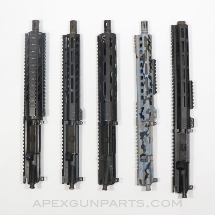 AR15 Upper Receiver, Mixed Manufacture, 8" - 14" Short Barrels, .223 *USED*
