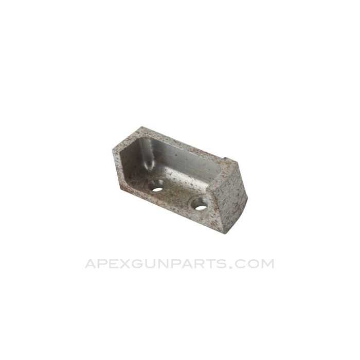 MAG58/M240 Conversion Block, for M40 Light Style Feed Tray, Light Rust, *Good*