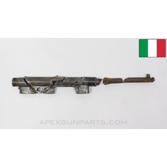 Beretta M38 / 49 (Model 4) SMG Cut Demilled Receiver w/ Front & Rear Sight *Fair* 