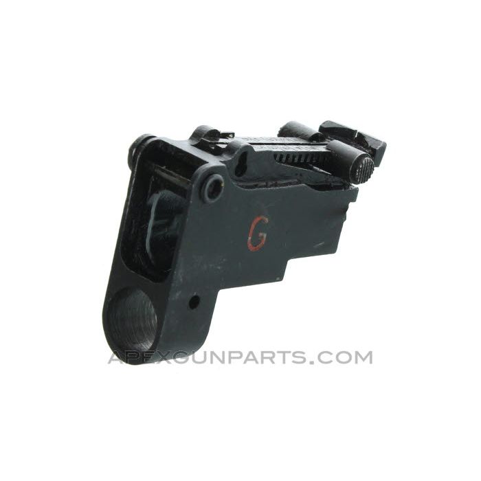 Romanian AKM / AK-47 Rear Sight Block Assembly, "G" Marked *Very Good* 