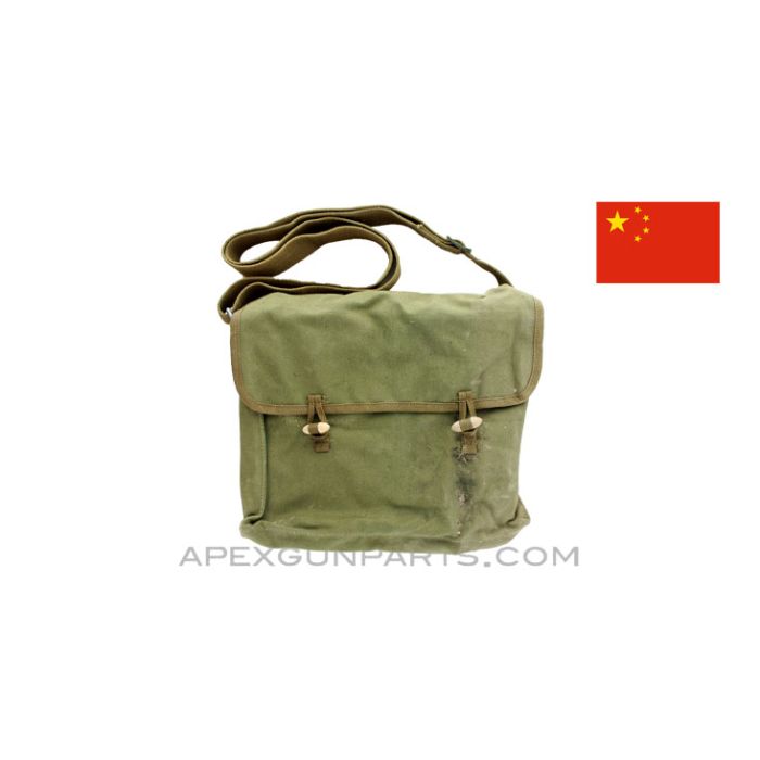 Chinese Type 56 (SKS) Accessory Pouch, OD Green Canvas *Very Good* 