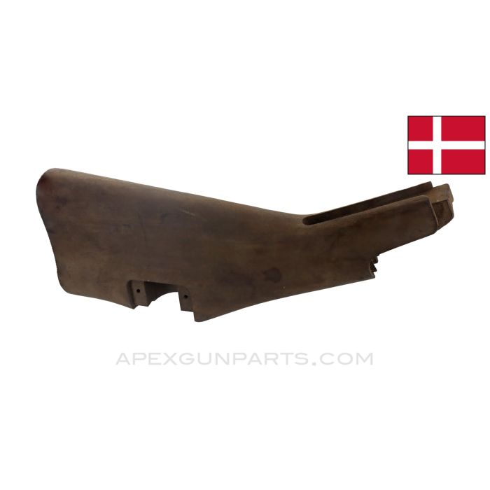 Madsen LMG Buttstock, No Finish, Wood, *NOS*
