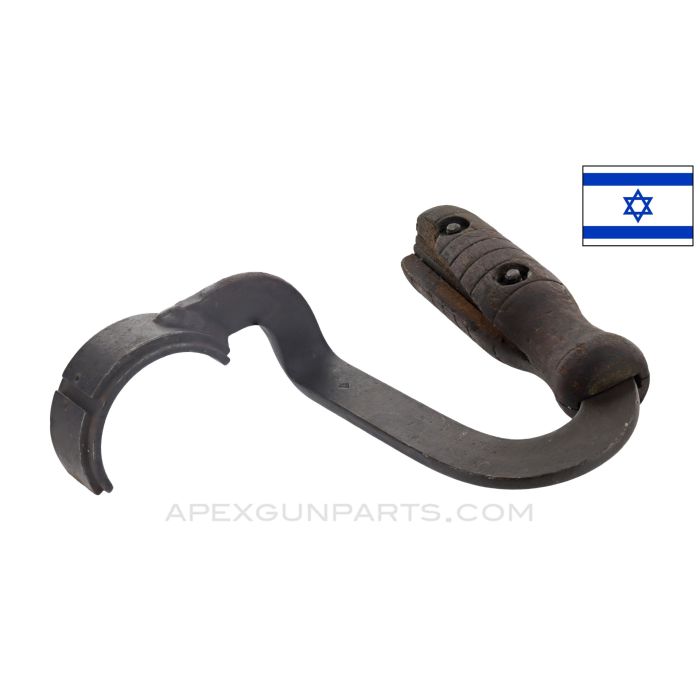 Israeli MG-34 Carry Handle, w/ Project Wood Grips, *Good*