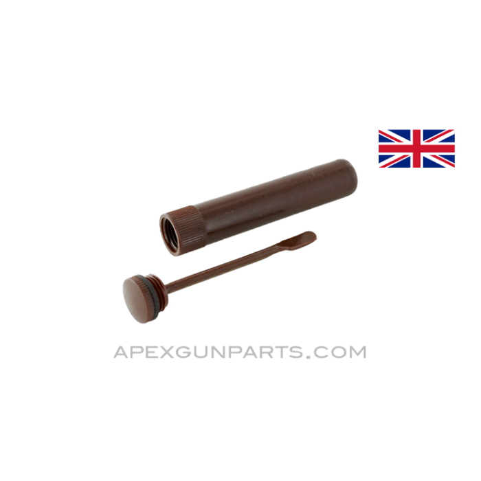 British SMLE Lee-Enfield Oiler, Brown Plastic, *Very Good*