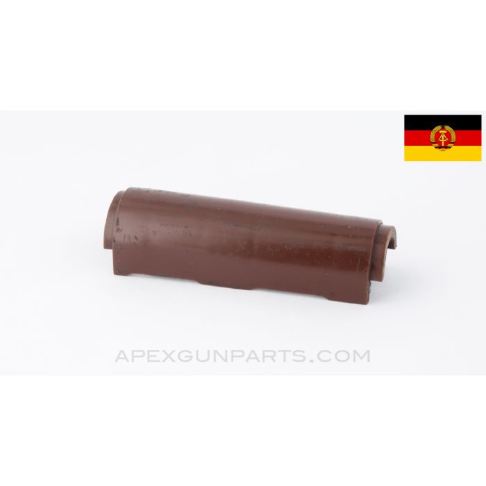 East German AKM Upper Handguard, Brown Polymer *Good*