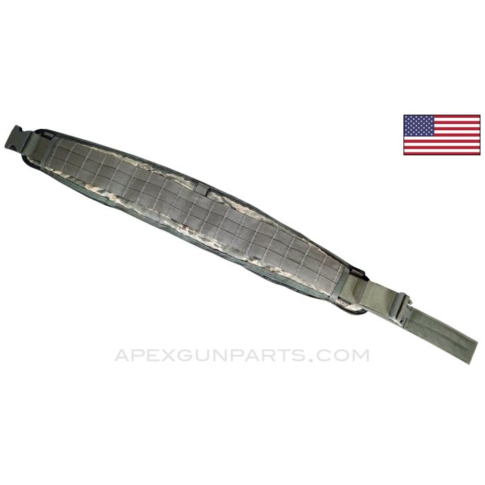 USAF Tactical Assault Belt, ABU Camo, MOLLE *Very Good* - XL