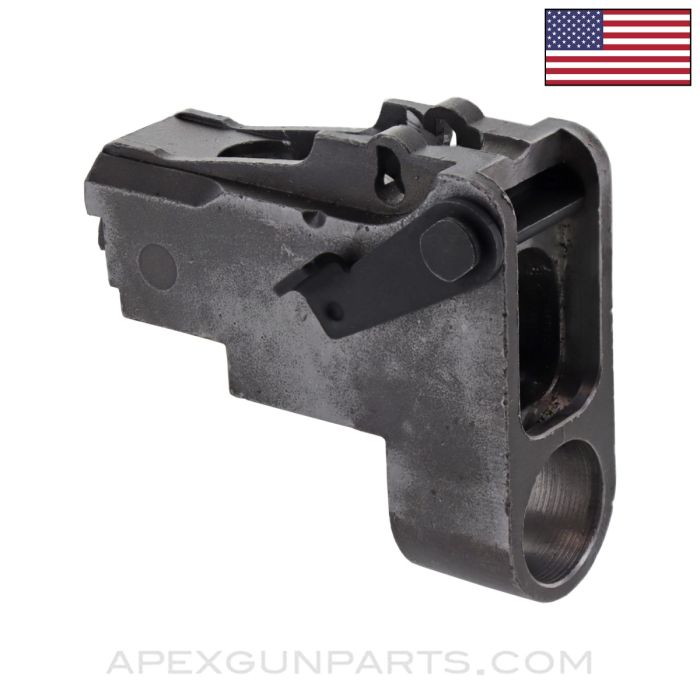 AK Rear Sight Block, Stripped w/ Lever, US Made, *Very Good*