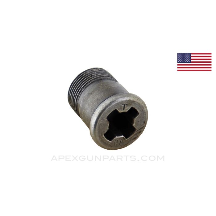 M1 Garand Gas Cylinder Locking Screw, Type 3, "T/PA" Marked *Very Good*