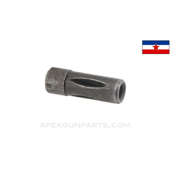 Yugoslavian M70/M77/M90/M95 Flash Hider, 14x1LH Threads, 7.62 *Good*