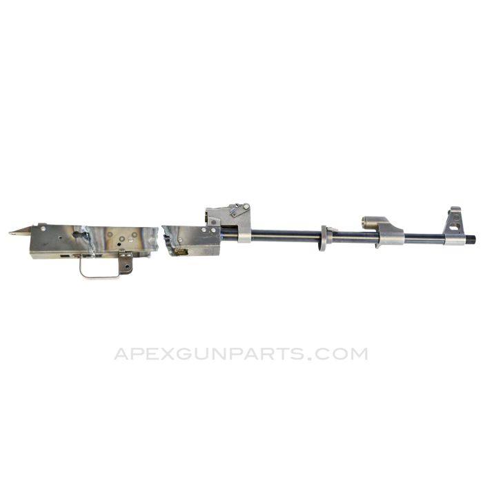RAS47 Populated Barrel Assembly, 16.5", W/ Torch Cut Receiver, In the White, 7.62X39, 922(r) Compliant Part *Unused* 