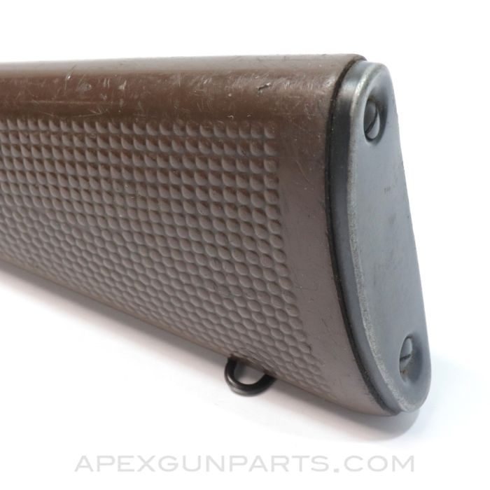 East German AK47 MPi KM brown plastic pebble texture Fixed Stock