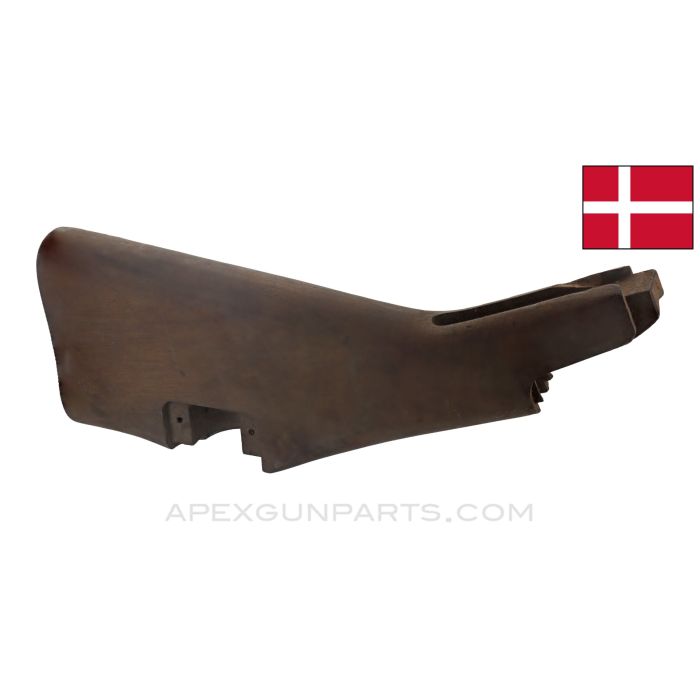 Madsen LMG Buttstock, No Finish, Blemished, Wood, *NOS*