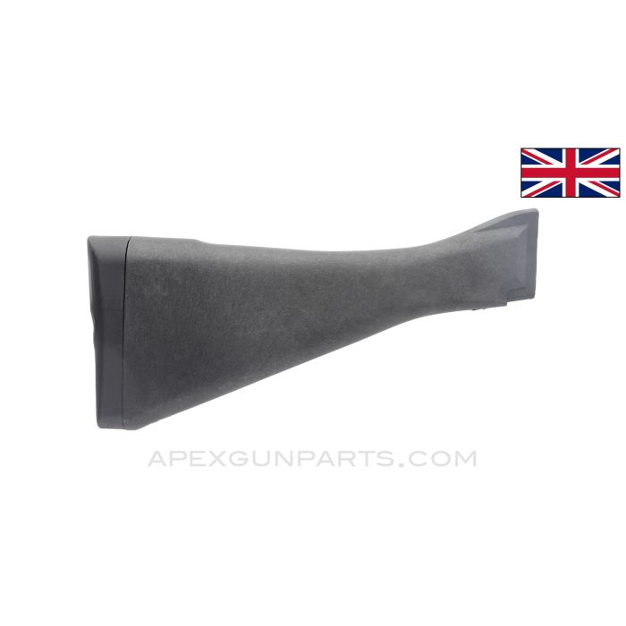 L1A1 SLR Buttstock, Black Plastic, Stripped, U.S. Made 922(r) Compliant, *NOS*
