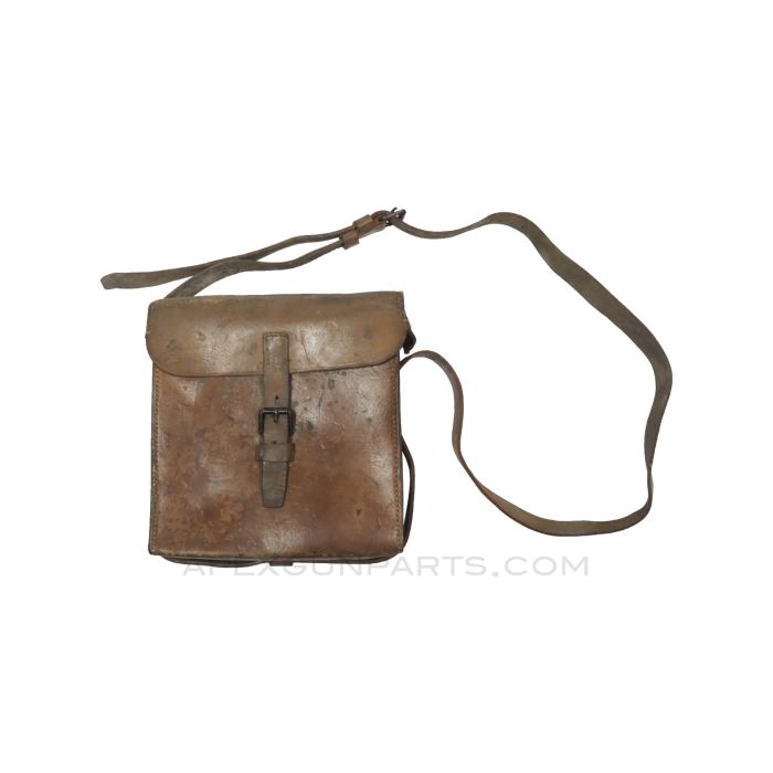 MG Maintenance Bag, w/ Carry Strap, Leather *Good*