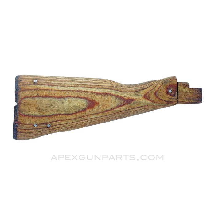 AK Buttstock, Laminated Wood, Marked w/Blemish or Oversanded, *As-Is*