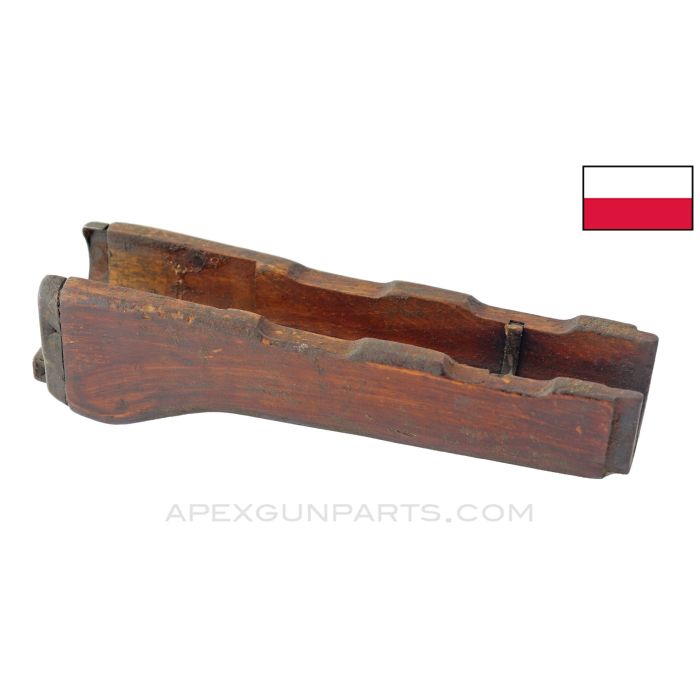 Polish AK-47 1960 Lower Handguard, Wood *Good*