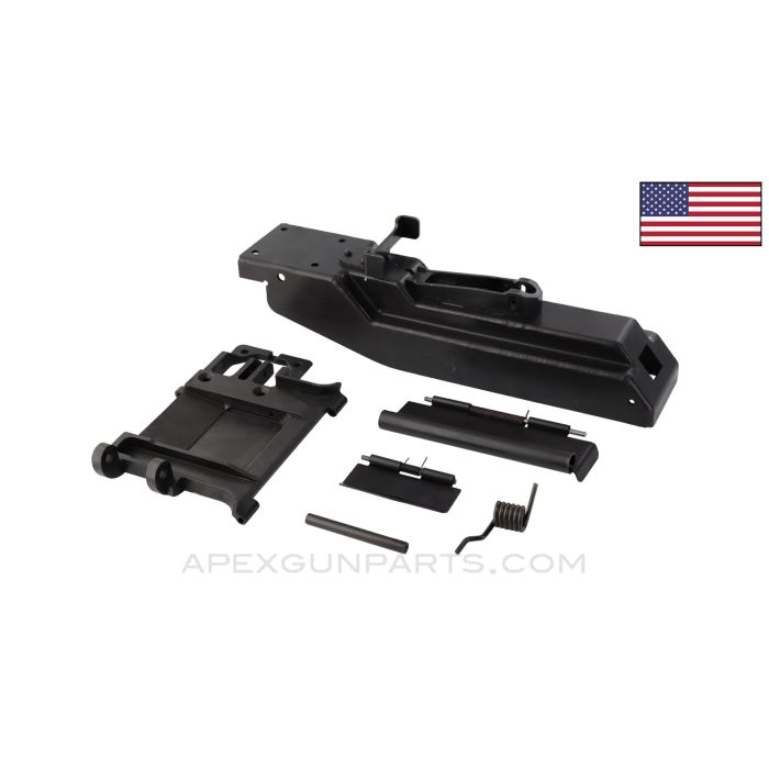 PKM Top Cover Set, Incomplete, No Rear Sight Assembly, Black,  U.S. Made, *NEW* 