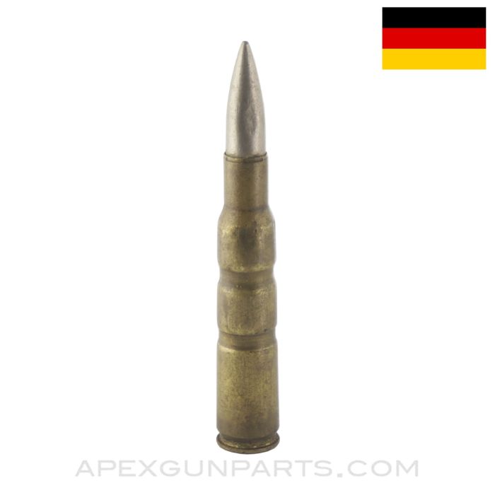 South American Contract Dummy Round, Mixed German MFG, 7x57 *Good*