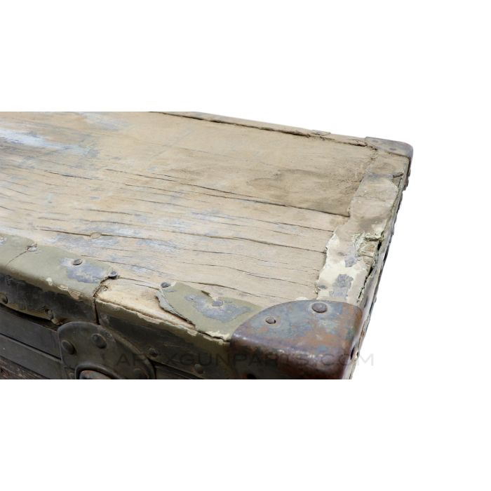 米軍　実物　SIGNAL SMOKE CASE ②送料無料 Signal Corps SCR-625-H Detector Set Assembly, w/ Transit Crate, *Good*