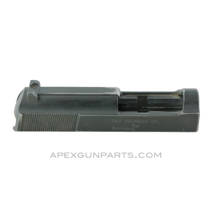 Walther P1 / P38 Pistol Slide Assembly, No Firing Pin, 9mm, Part