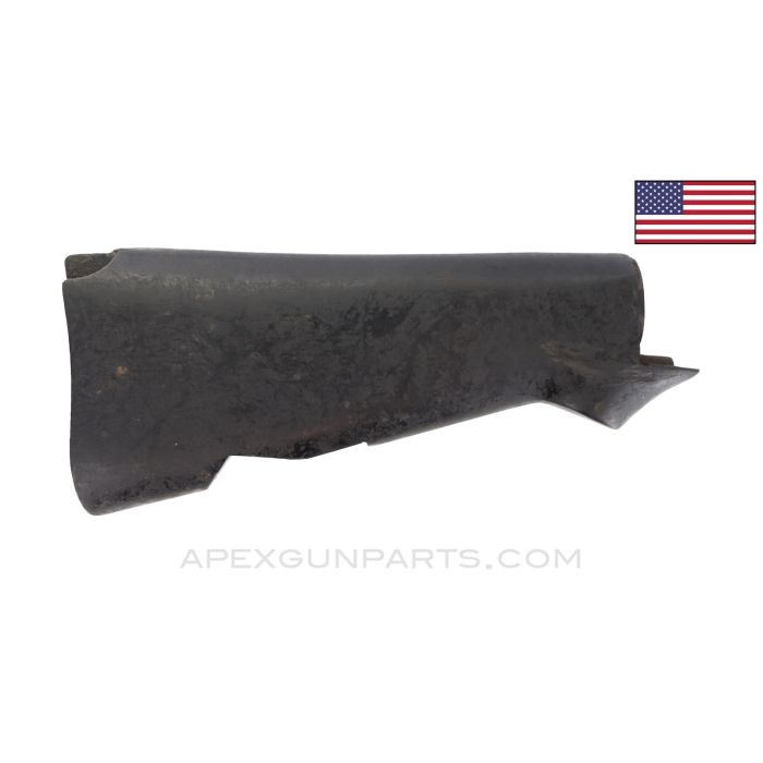 1918A2 BAR Buttstock, Stripped, w/ Monopod Hole, 1943-1945 Dated, Firestone Marked, *Fair*