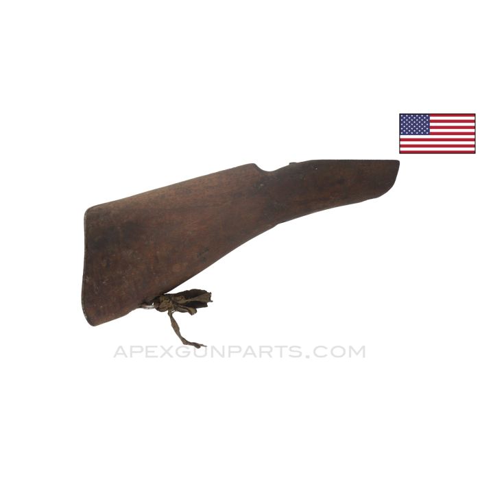 Thompson 1928 Buttstock, w/ Slide Assembly & Butt Plate, No Reinforce Bolt *Fair* 