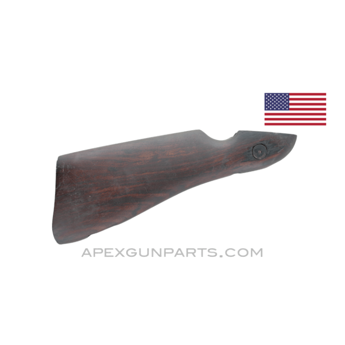 Thompson M1A1 Buttstock, With Reinforce Bolt, Stripped *Good*  