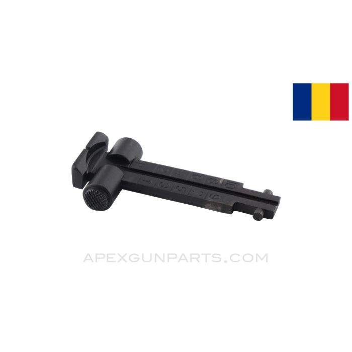 Romanian AKM Rear Sight Leaf, Refinished *Very Good*